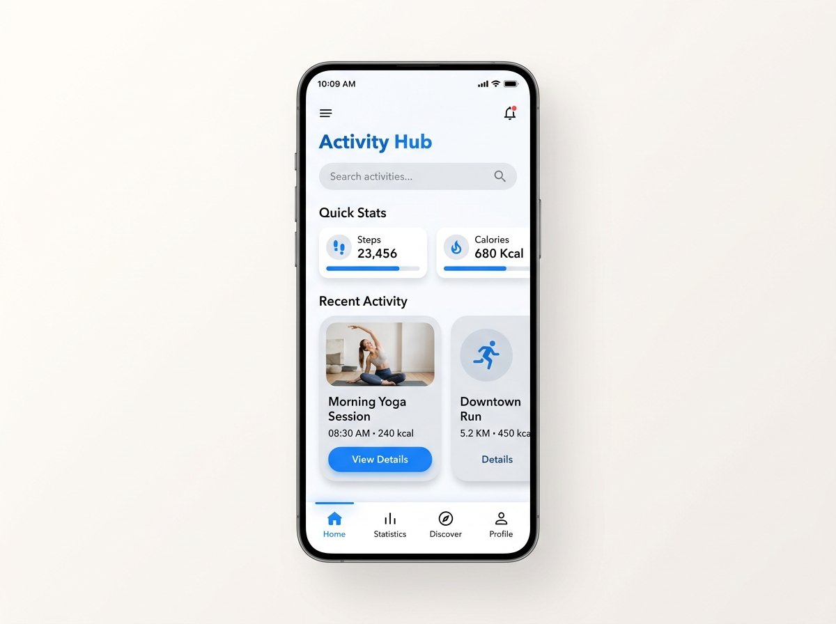 Mobile App Development Mockup